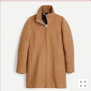NWOT J Crew Lodge Italian wool coat size 00